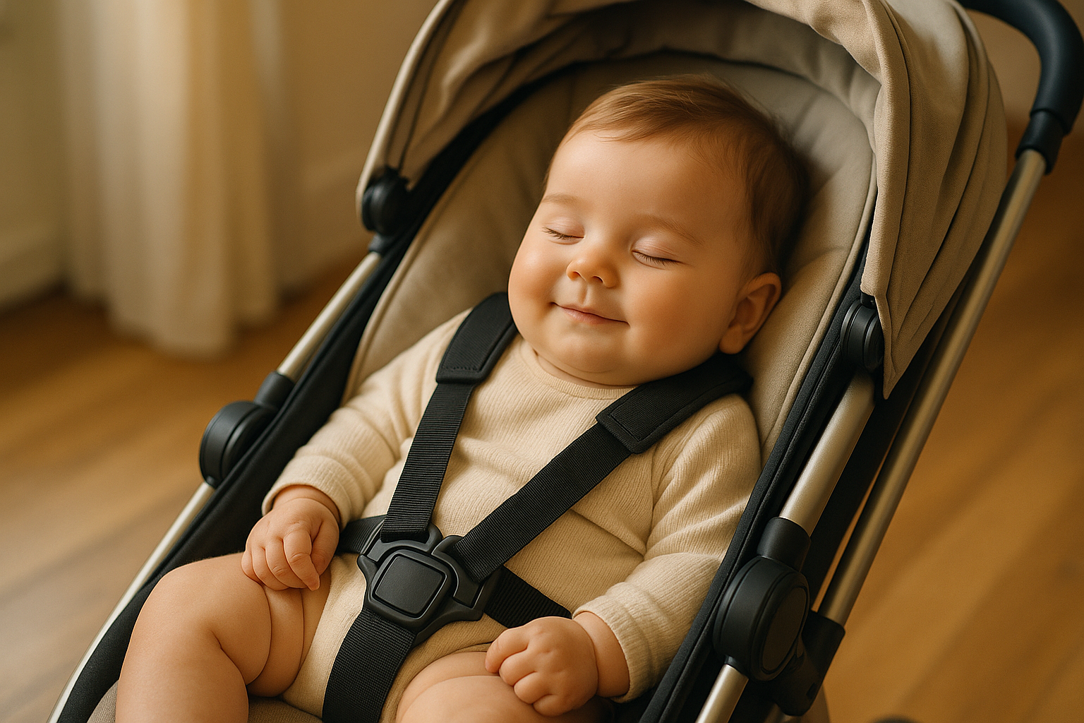 generate me baby in stroller