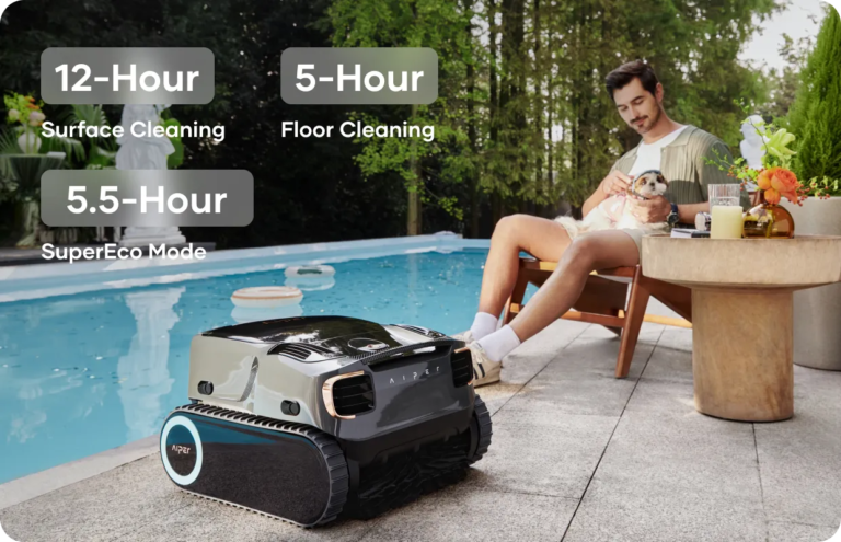 Aiper Scuba X1 Pro Max Cordless Robotic Pool Cleaner X9-US, 8500 GPH
