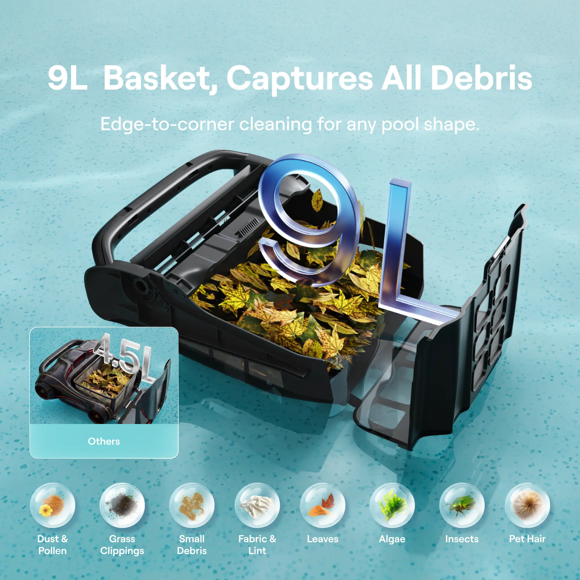 Beatbot Sora 30 and iSkim Ultra components and key specifications