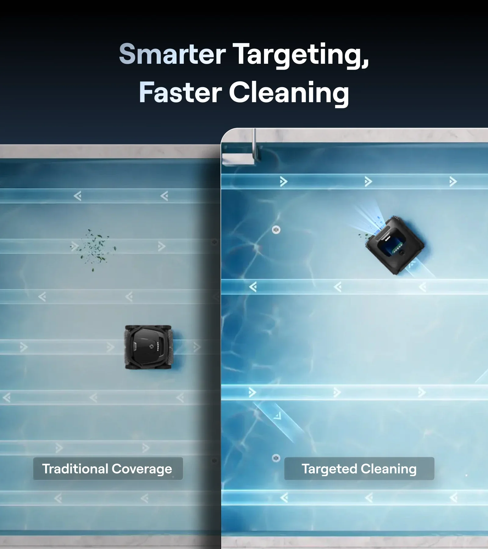 Beatbot AquaSense X key features including AI vision and self-cleaning station