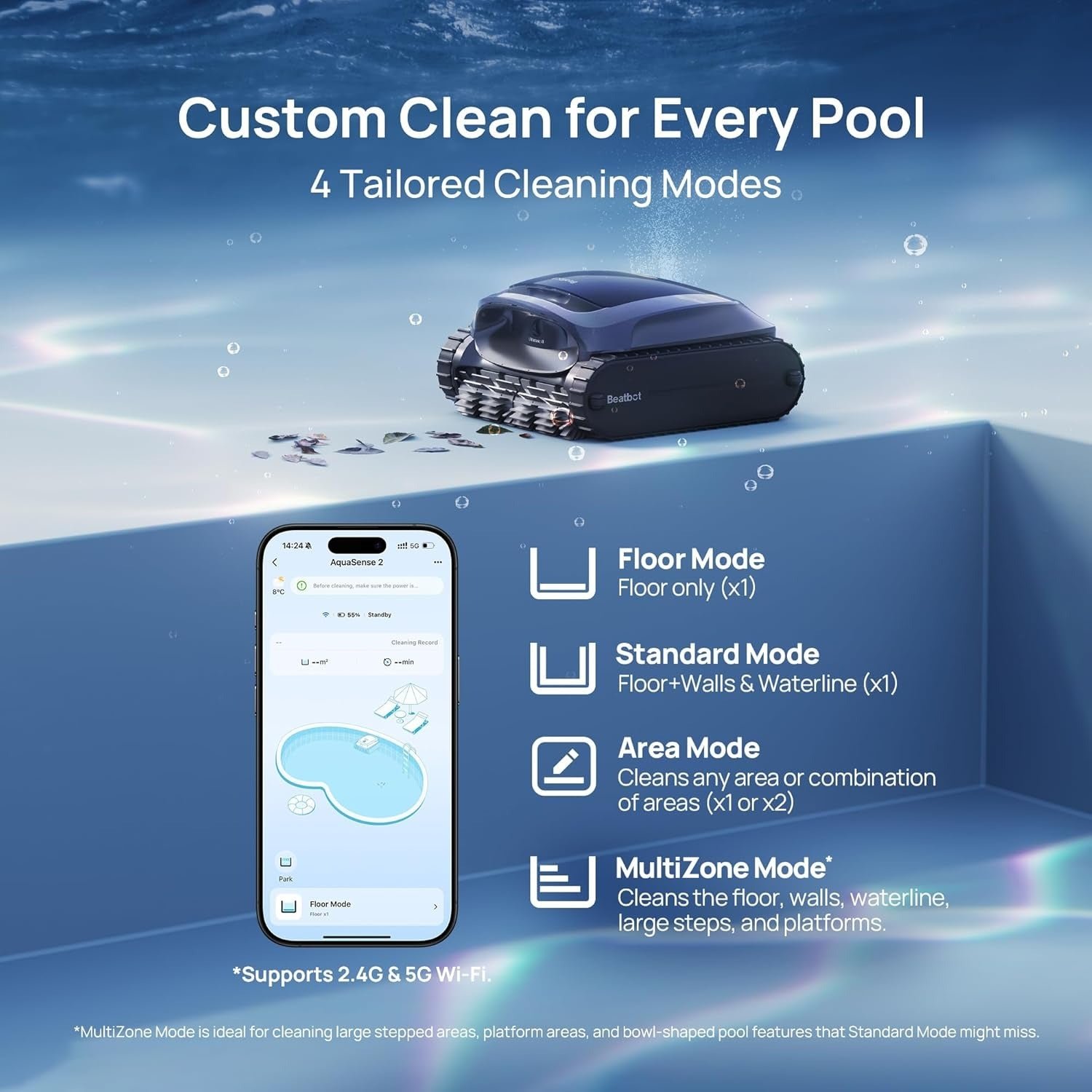 Beatbot AquaSense 2 specifications