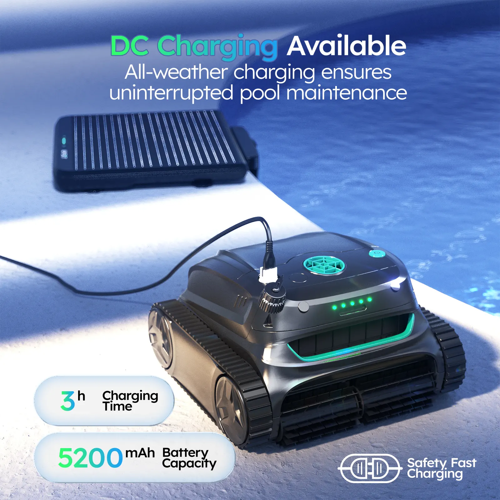 WYBOT S2 Solar solar charging dock
