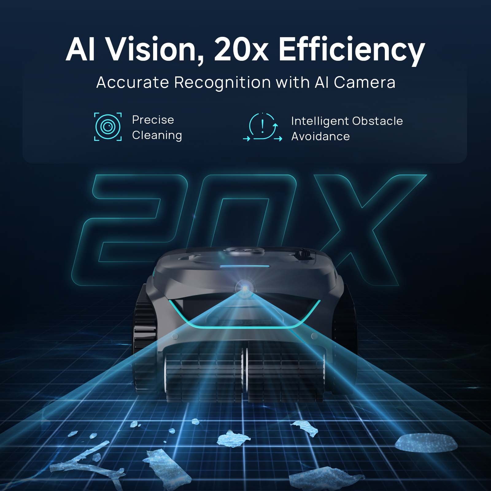 WYBOT C2 Vision AI camera and debris-detection system