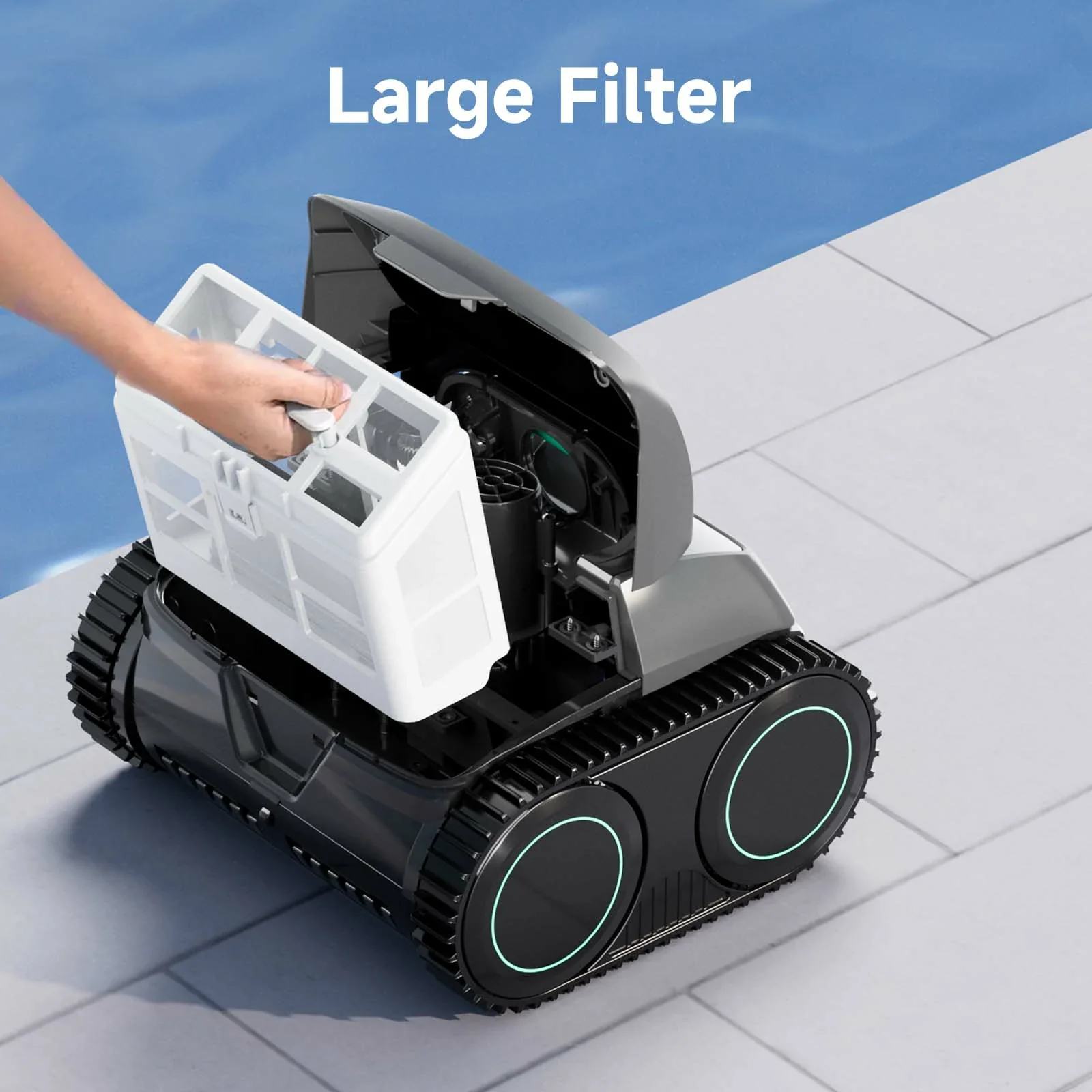 WYBOT C1 app interface for control and scheduling