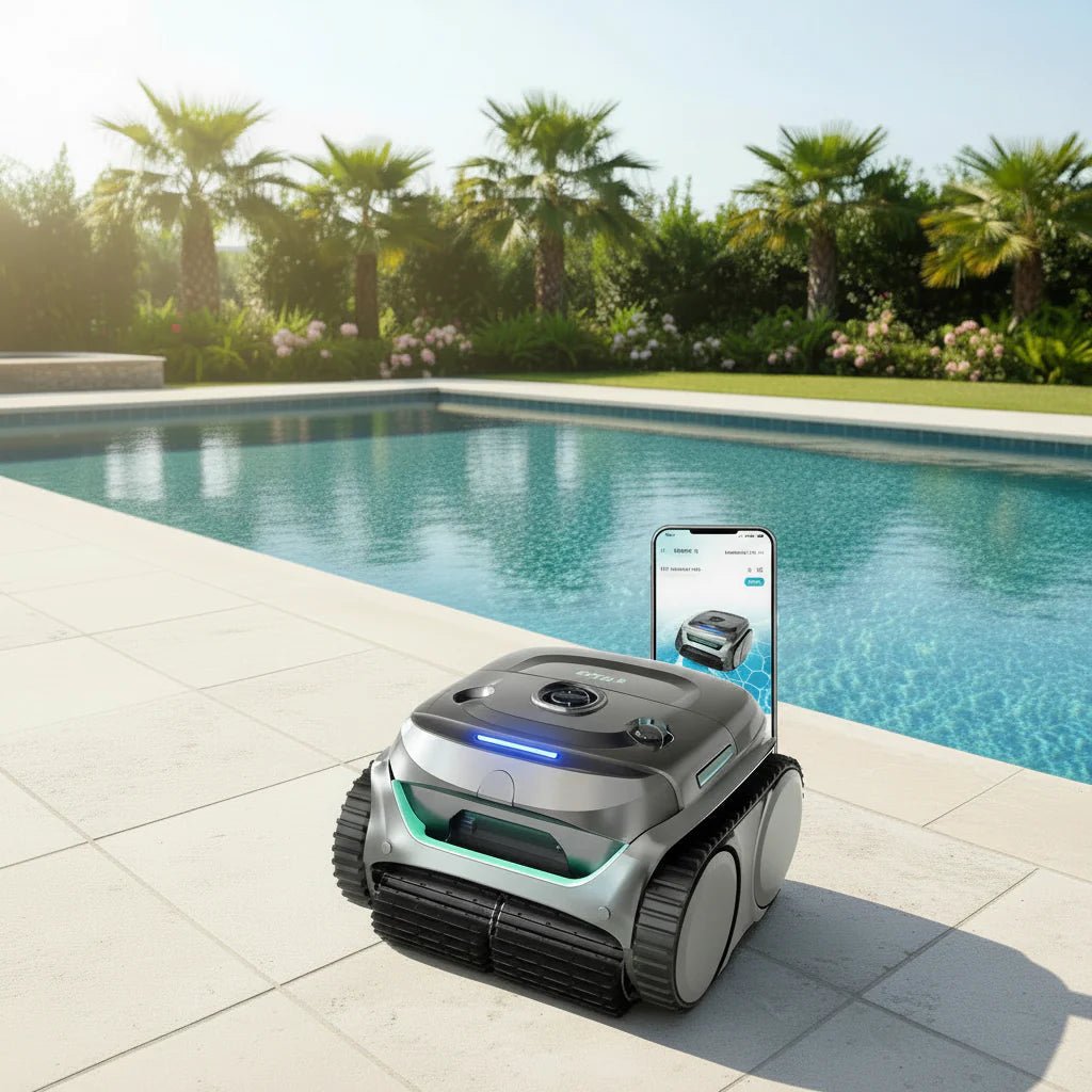 C2Right (2026 Upgrade) WYBOT C2 Cordless Robotic Pool Cleaner