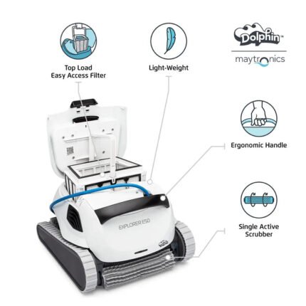 Dolphin Explorer E50 Robotic Pool Cleaner