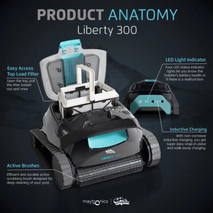 Dolphin Liberty 300 Robotic Pool Cleaner